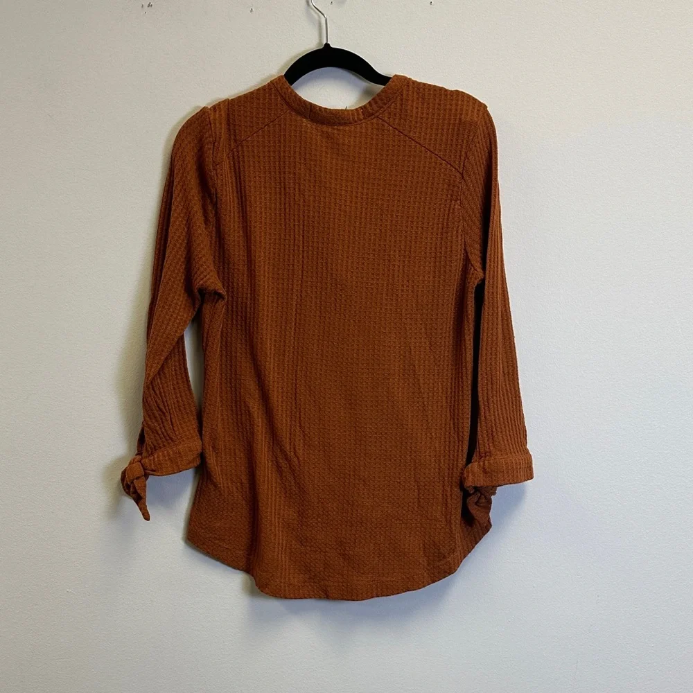 Lover Position Medium Elegant Women's Brown Blouse - Picture 4 of 4